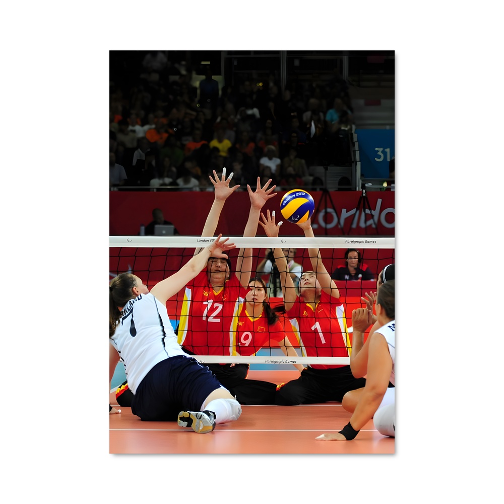 Poster PosterBlocage Épique – affiche Volleyball